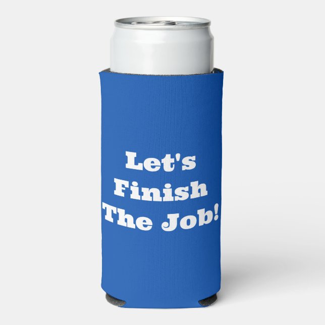 Kamala Harris 2024 Präsidentschaftskampagne Selters Dosenkühler (Seltzer Rückseite)