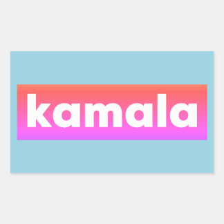 Kamala Harris 2024 Rechteckiger Aufkleber