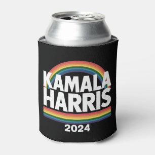 Kamala Harris 2024 Regenbogen Schwulen Stolz LGBT Dosenkühler