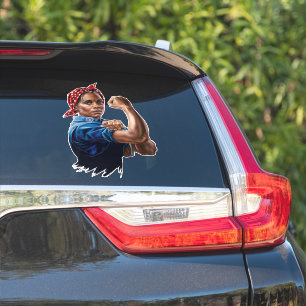 Kamala Harris 2024 Rosie The Riveter Kinderlose Ka Aufkleber