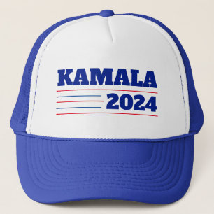 Kamala Harris 2024 Rot und Blau Truckerkappe