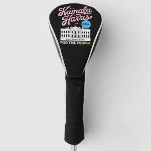 Kamala Harris 2024 Sozialdemokratenstimmen Blau Golf Headcover