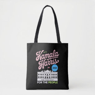 Kamala Harris 2024 Sozialdemokratenstimmen Blau  Tasche
