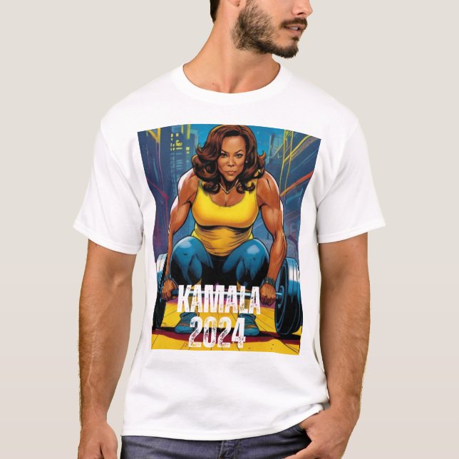KAMALA HARRIS 2024 T-Shirt (Vorderseite)