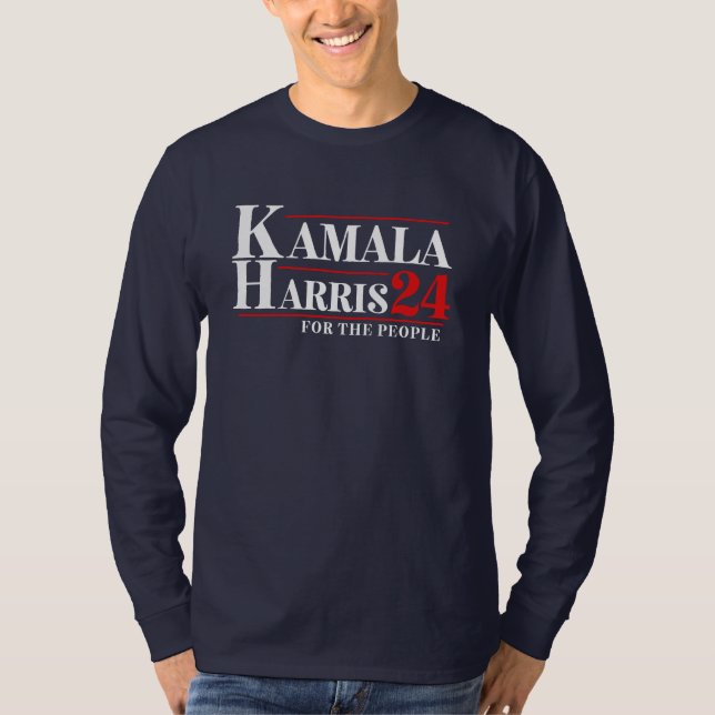 Kamala Harris 2024 T - Shirt der Kampagne (Vorderseite)