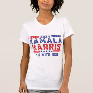 Kamala Harris 2024 Unterstützerin der Wahlen T-Shirt