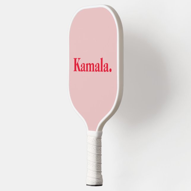 Kamala Harris 2024 Unterstützung anzeigen Pickleball Schläger (Links)