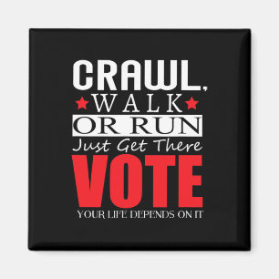 Kamala Harris 2024 Wahl Anti Trump Magnet