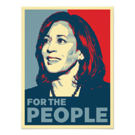 Kamala Harris 2024 Wahl Hope Poster
