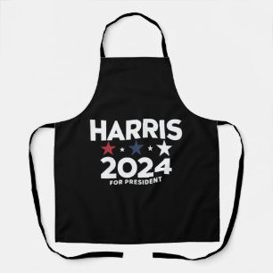 Kamala Harris 2024 Wahlkampagne für die Präsidents Schürze