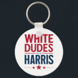 Kamala Harris 2024: Weißer Typ für Harris-Wahl Schlüsselanhänger<br><div class="desc">Kamala Harris 2024: Weißer Typ für Harris-Wahl</div>