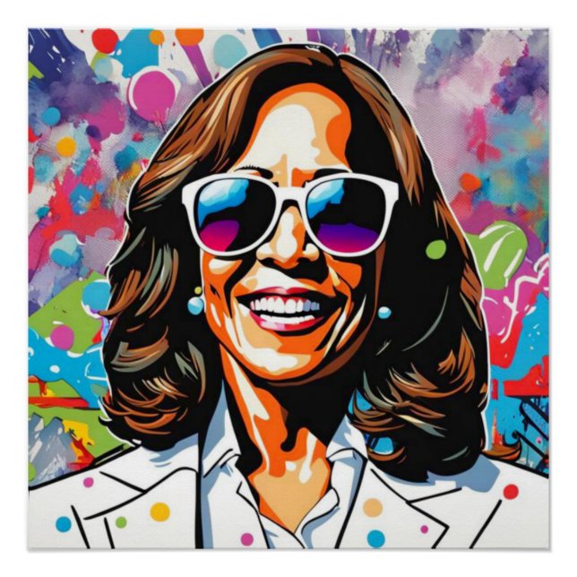 KAMALA HARRIS 3 POSTER (Vorderseite)