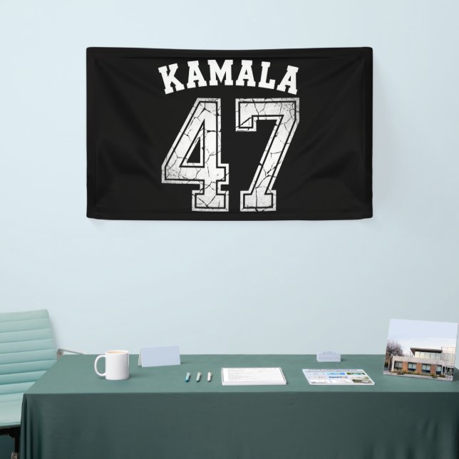Kamala Harris 47 für den Präsidenten des Volkes Banner (Messeveranstaltung)