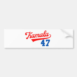 Kamala Harris 47. - Präsident 47. Autoaufkleber
