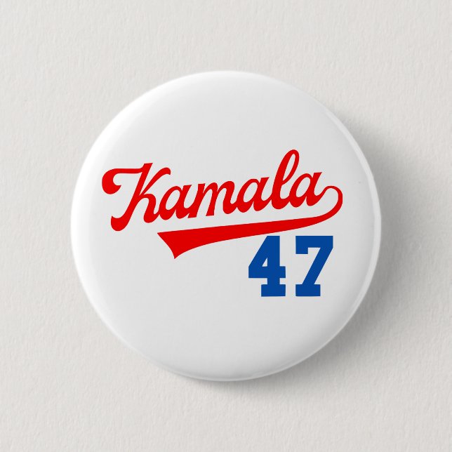 Kamala Harris 47. - Präsident 47. Button (Vorderseite)