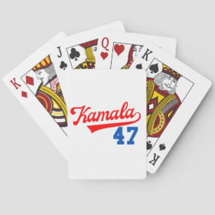 Kamala Harris 47. - Präsident 47. Spielkarten