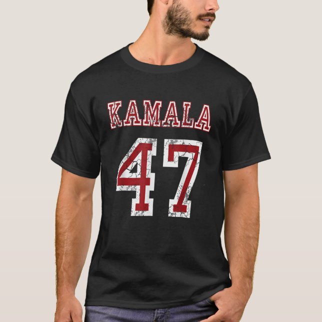 Kamala Harris 47. Präsident USA Amerika 2024 Ele T-Shirt (Vorderseite)