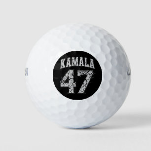 Kamala Harris 47. Präsident USA Amerika 2024 Golfball