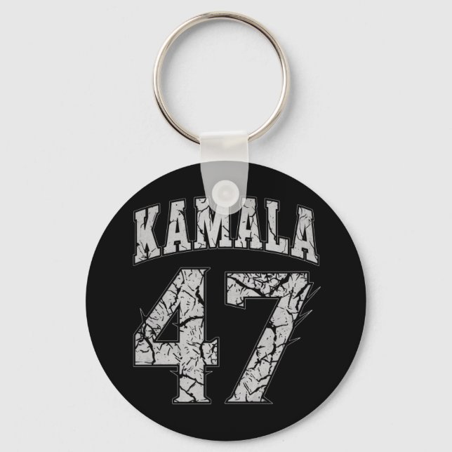 Kamala Harris 47. Präsident USA Amerika 2024 Schlüsselanhänger (Vorderseite)