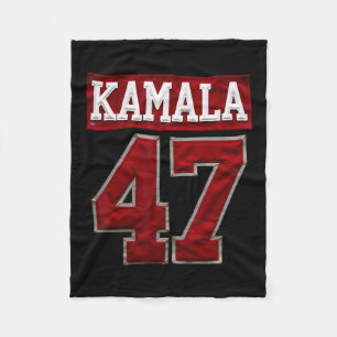 Kamala Harris 47. US-Präsident 2024 Wahl Fleecedecke