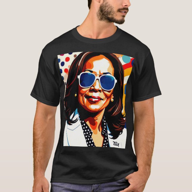 KAMALA HARRIS 4 T-Shirt (Vorderseite)