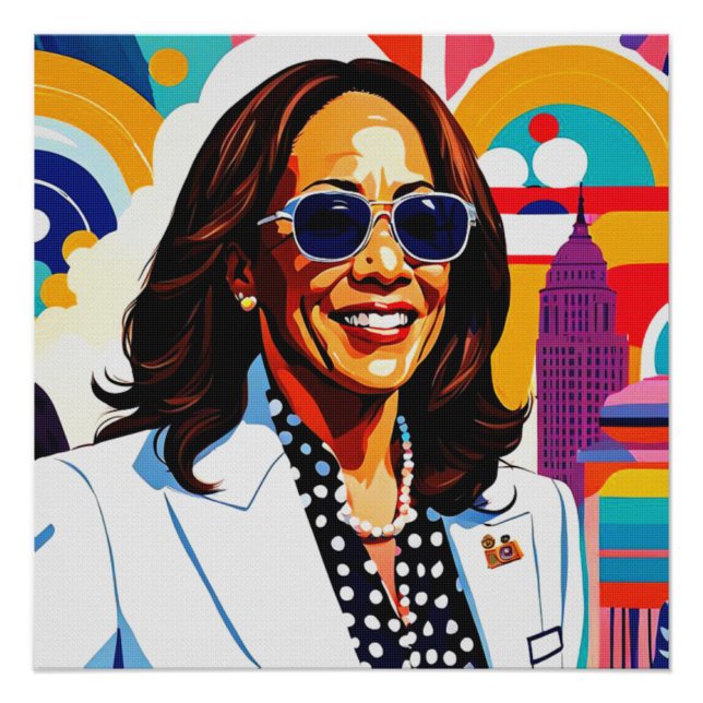 KAMALA HARRIS 5 POSTER (Vorderseite)