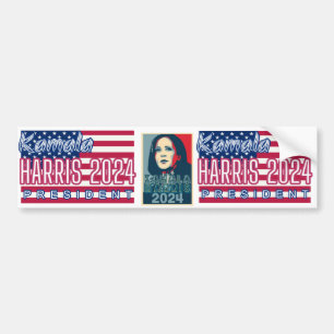 Kamala Harris Autoaufkleber (3)