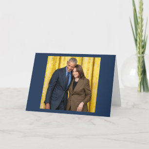 Kamala Harris & Barack Obama Dankeskarte