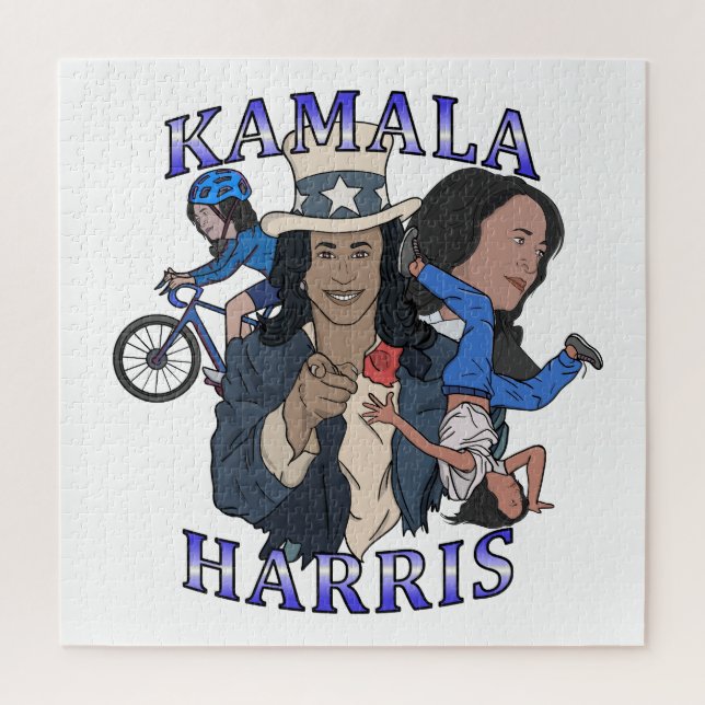 Kamala Harris Bootleg Rap Style Election (Vertikal)