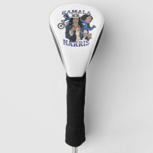 Kamala Harris Bootleg Rap Style Election Golf Headcover