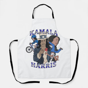 Kamala Harris Bootleg Rap Style Election Schürze