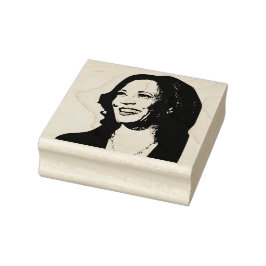 Kamala Harris Briefmarke Gummistempel