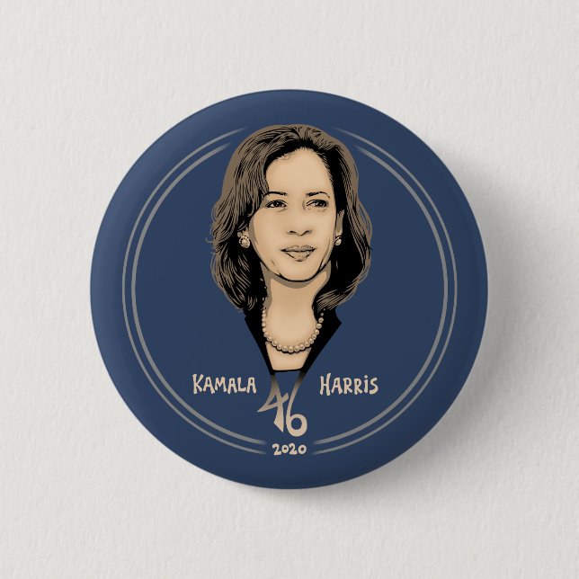 Kamala Harris Button (Vorderseite)