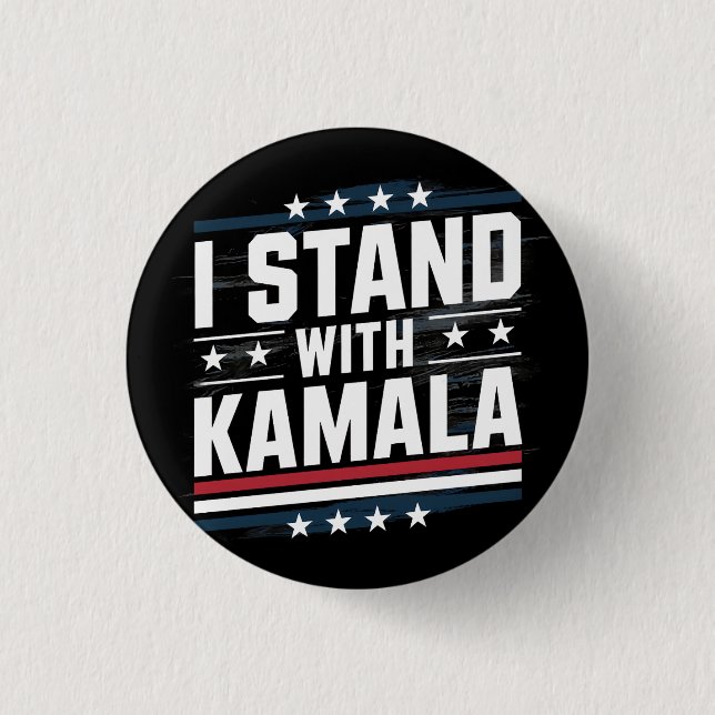 Kamala Harris Button (Vorderseite)