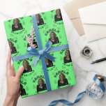 Kamala Harris Christmas Green Geschenkpapier<br><div class="desc">Kamala Harris Weihnachts-Grünbuch</div>