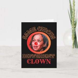 Kamala Harris Clown Kamala Harris Wheimer 2024 Pre Karte