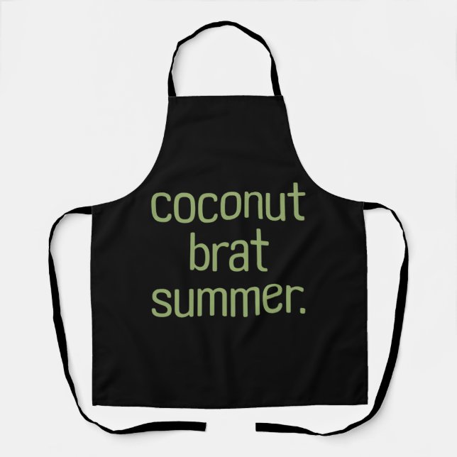 Kamala Harris Coconut Brat Sommer 2024 Schürze (Vorderseite)
