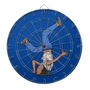 Kamala Harris Cool Breakdancing Dartscheibe