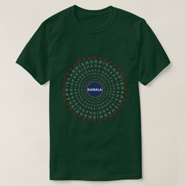 KAMALA HARRIS Échos du changement TShirt masculin (Design devant)
