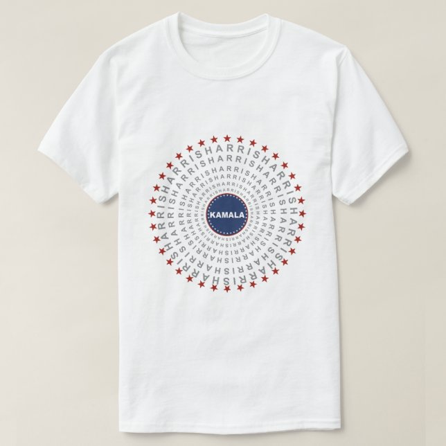 KAMALA HARRIS Échos du changement TShirt masculin (Design devant)
