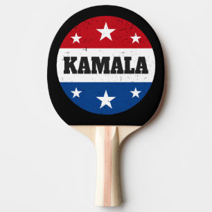 Kamala Harris Election 2024 V Tischtennis Schläger
