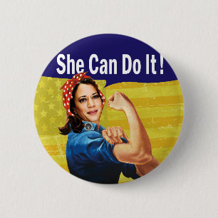 Kamala Harris Elle Peut Le Faire ! Badge