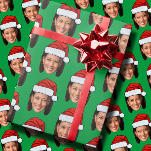 Kamala Harris Face Geschenkpapier
