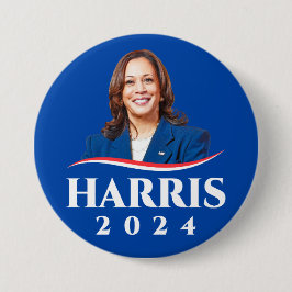 Kamala Harris Foto 2024 Button