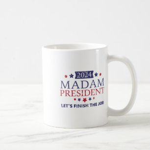 Kamala Harris Frau Präsidentin Lassen Sie uns den Kaffeetasse