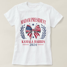 Kamala Harris Frau Präsidentin T-Shirt