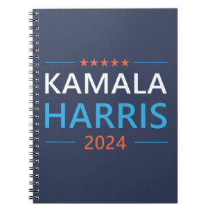 Kamala Harris für den demokratischen Präsidenten 2 Notizblock