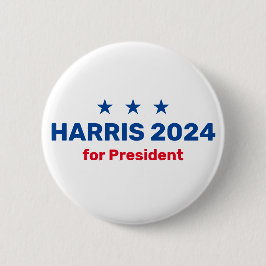 Kamala Harris für den Präsidenten 2024 Button