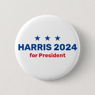 Kamala Harris für den Präsidenten 2024 Button