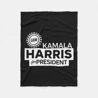 Kamala Harris für den Präsidenten 2024 Fleecedecke